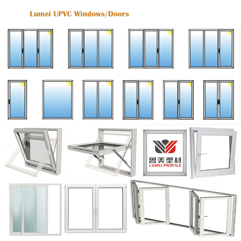 Clasifcación de ventanas y puertas de UPVC