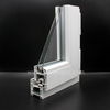 Extrusión de perfil de PVC Extrusión de varios tamaños Perfiles de plástico de PVC para ventanas