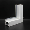 Perfil de puerta y ventana de PVC/UPVC con protección UV de plástico con fórmula sin plomo
