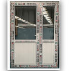 Precauciones para mejoras para el hogar Puertas de acero plásticas personalizadas y ventanas