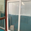 Puerta de PVC de vidrio corredizo abatible interior exterior