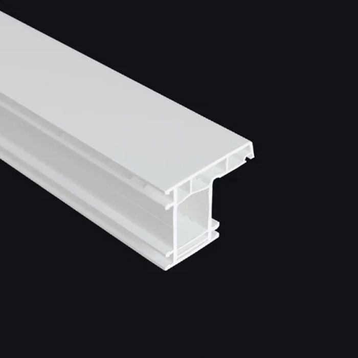 Perfiles de ventana de PVC de PVC UPVC de la serie abatible de 60 mm de resistencia a los rayos UV